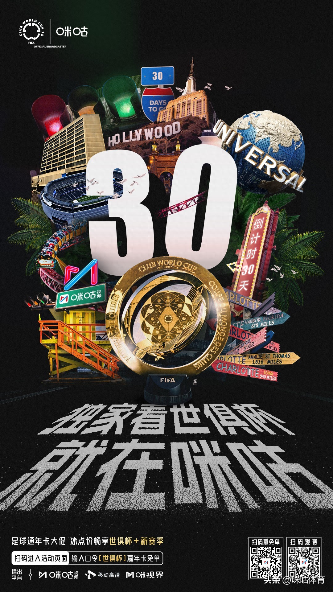 2025 年世俱杯豪強(qiáng)集結(jié)，咪咕獨(dú)家看，參賽規(guī)則全知道